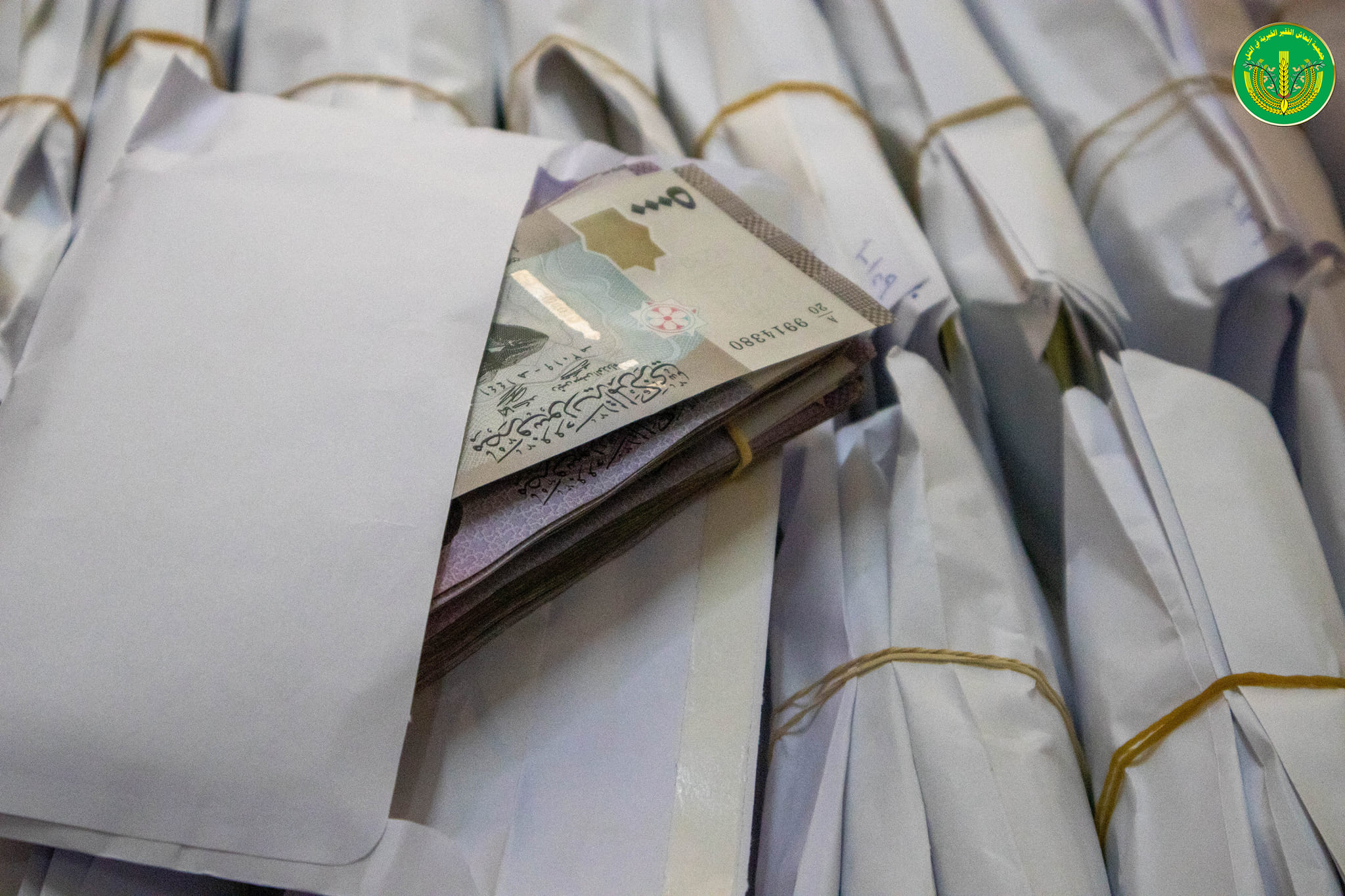 💚الانتهاء من توزيع المساعدات المالية والعينية لشهر 7 للمدرجين والأيتام في الجمعية